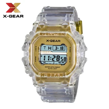 Chronograf odliczanie cyfrowy zegarek dla mężczyzn moda odkryty, sport, zegarek męskie zegarki budzik wodoodporny top marki X-GEAR