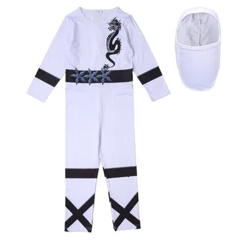Chłopcy odzież zestawy cosplay kostium Ninjago dla dzieci kostium na Halloween dla dzieci niezwykłe partii strój ninja cosplay kostiumy superbohater