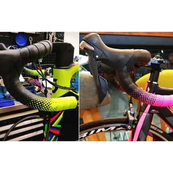 Ciclovation rower kierownica taśma ze skórą dotykowy Fusion z serii rower wyścigowy Taśma blakną kolor smart-żel i bar