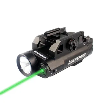 CityHunter Military Green Red Dot Laser z latarką led Combo Bore Sight Subzero legendarna wskaźnik laserowy 20 mm do polowania