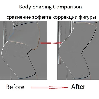 COLORIENTED kobiety Body Shapers elastyczna silikonowa guma w pasie boczne костяная siatka bielizna bielizna kształtowanie majtki z siatki koronkowe spodnie
