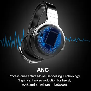 Cowin E7[uaktualniony] ANC słuchawki Bluetooth aktywna redukcja szumów bezprzewodowe słuchawki Hifi głęboki bass słuchawki z mikrofonem