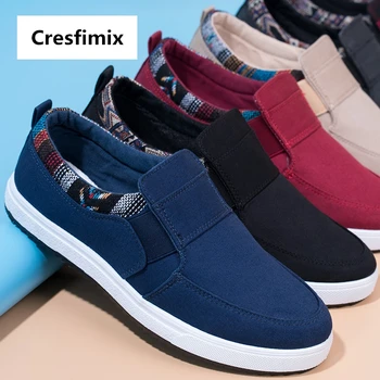 Cresfimix chaussures pour hommes men fashion comfortable spring & autumn slip on shoes male classic light weight shoes b2354