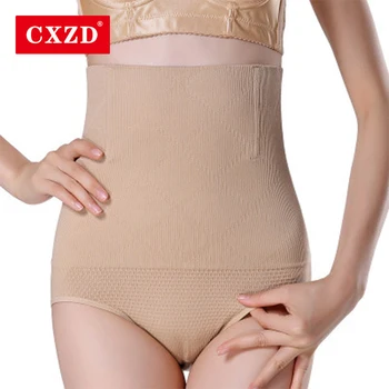 CXZD Women High Waist bielizna modelująca Tummy Control Slimming Body Shaper Panty for Women bezszwowe pas z подтяжкой pośladków