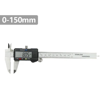 Cyfrowa suwmiarka 0-150 mm cyfrowe штангенциркули suwmiarka Kaliber dla przyrządów pomiarowych narzędzia штангенциркули