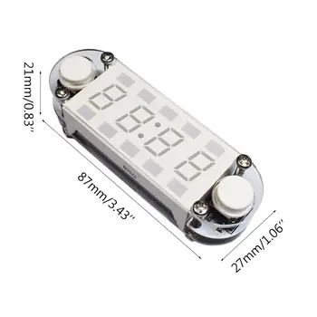 Cyfrowy DIY Tube Alarm Clock Kit data odliczania temperatura 12/24 H C/F wyświetlacz Y98E