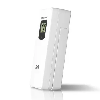 Cyfrowy miernik wilgotności, temperatury bezprzewodowy czujnik wilgotności higrometr elektroniczny termometr In/Outdoor jest używany z метеостанцией