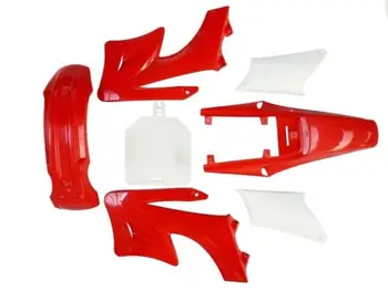 Czerwony plastikowy zestaw kopułki PIT DIRT BIKE 125/140/160/250CC do APOLLO Orion PITPRO