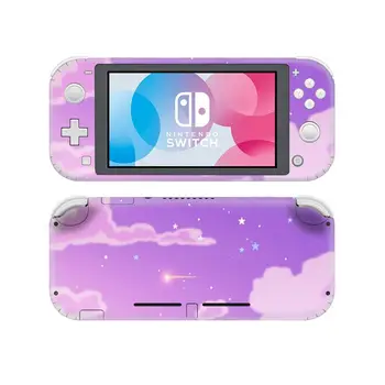 Czyste Fioletowa Chmura NintendoSwitch Skin Naklejka Naklejka Naklejka Pokrywa Dla Nintendo Switch Lite Protector Nintend Switch Lite Skin Sticker