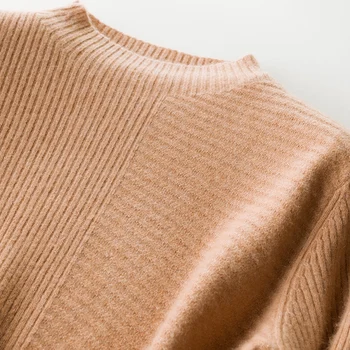 Czysty Kaszmir Drutach Swetry Damskie Swetry Najwyższej Klasy Odzież 2020 Zima Jesień Nowy Oneck Damskie Swetry Z Długim Rękawem