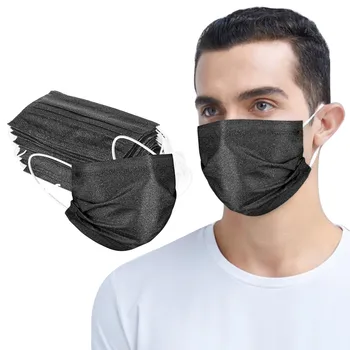 D Воздухоочистительная maska pokrywa 3 warstwy usta filtr maski 50 szt. oddychająca maska do twarzy usta małżowiny usznej Máscara 1027