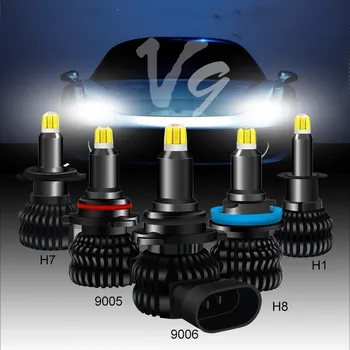 D1S D2S D3S D4S 360 stopni świecące najbardziej фокусирующий 18000LM MOVER AUTO CAR LED Lampa z chipem SAMSUNG,H1 H3 H7 H11 HB3 HB4