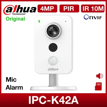 Dahua Original IPC-K42A 4MP IR Network IP Camera Support PIR H. 265 IR 10m Night vision SD Card POE wbudowany mikrofon Alarm ONVIF APP
