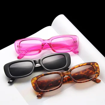 Damskie okulary przeciwsłoneczne Vogue Vintage Black Square różowe Okulary soczewki przeciwsłoneczne do jazdy Luksusowe markowe dostawców hurtowych