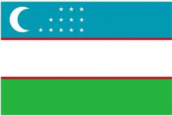 Darmowa wysyłka flaga Uzbekistanu 150х90см wykonany na zamówienie flaga transparent wszystkich rozmiarów flagi narodowe