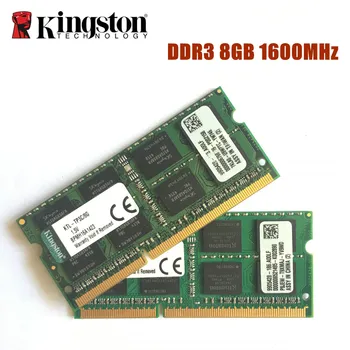 Darmowa wysyłka Kingston 8GB PC3-12800S DDR3 1600Mhz 8gb Laptop Memory 8GB PC3 12800S 1600MHZ Notebook Module SODIMM RAM
