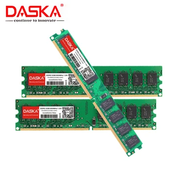DASKA 2GB DDR2 pc2-6400 800Mhz dla komputerów PC pc2-6400 ddr2 667 MHZ (intel amd) Wysoka Kompatybilność