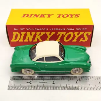 DeAgostini 1/43 Dinky Toys 187 Dla V~~W Karmann Ghia Coupe Odlewania Pod Ciśnieniem Modelu Samochodu