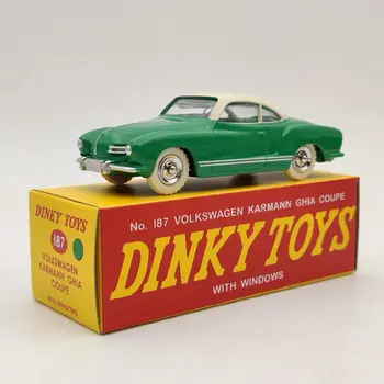DeAgostini 1/43 Dinky Toys 187 Dla V~~W Karmann Ghia Coupe Odlewania Pod Ciśnieniem Modelu Samochodu