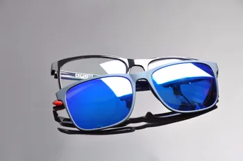 DEDING 2016 magnetyczna поляризованная klips na okulary z optyczną oprawce krótkowzroczność soczewka s anty niebieski UV okulary DD1410