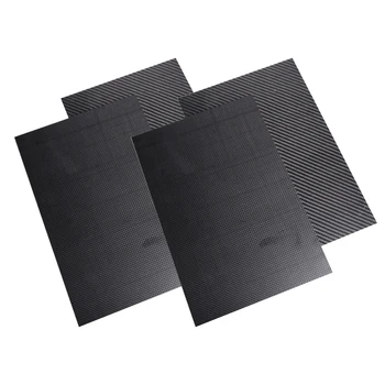 Deska włókna węgla,200*300mm/250*250mm 0.5-4MM 3k Штейновая powierzchnia panel płyty węgla Twill pokrywa wysoką twardość kompozytowych