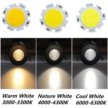 Dimmable Led downlight light COB pułap punktowy lampa 5 W, 7 w 10 W 15 W 18 W 85-265v w sufitowe oprawy oświetlenie wewnętrzne