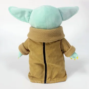 Disney 30 cm Baby Yoda pluszowe lalki Мандалорианские Star Wars dziecko zawdzięcza wam figurka lalki zabawki kreskówka pluszowe lalki prezenty