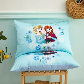Disney bawełniane poszewki na poduszki 2szt ładny różowy mrożone Elsa Anna Księżniczka Minnie Kubuś poszewka Dekoracyjna poszewka 48x74cm