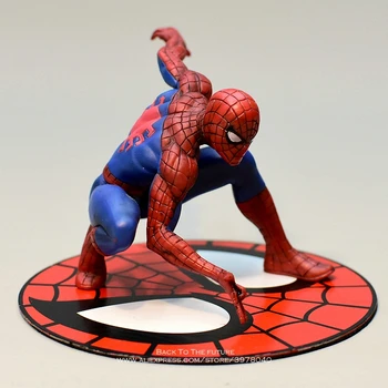 Disney Marvel Spider Man 11 cm 3 style mini anime ozdoba figurka lalka PVC figurka kolekcjonerska zabawka model dla dzieci