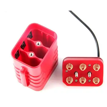 DIY 6x 18650 Battery Storage Case Box USB 12V Power Supply for Phone LED Router