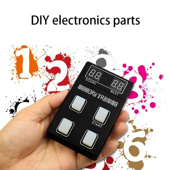 Diy electronic kit set Funny memory game console LED e-learning training Competition production parts