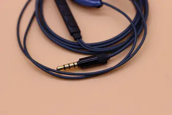 DIY MX500 Flat Head Earbud Heavy Bass Sound słuchawki ZMX500 z mikrofonem