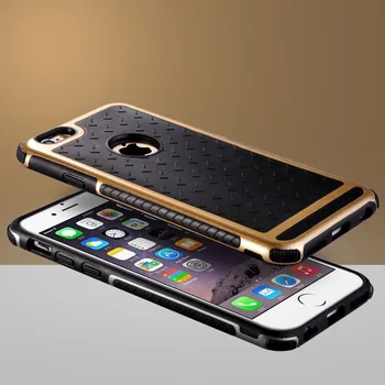 Dla Apple iPhone Case TPU gumowy Silikonowy odporny na wstrząsy etui pokrywa tylna pokrywa dla iPhone 6 6S / Plus / SE i 5 5s антидетонационный etui do telefonu
