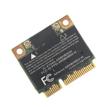 Dla Atheros AR5BHB92 AR9280 Half Mini PCI-E 2.4/5.0 GHz bezprzewodowa karta dla komputerów Mac Hackintosh