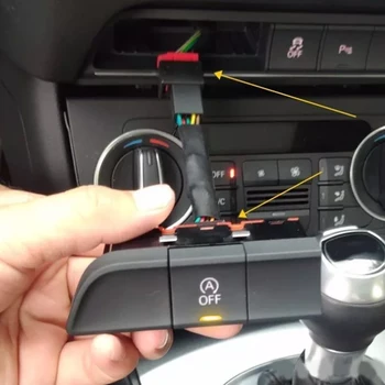 Dla Audi Q3 8U-2018 Auto Car Automatic Start Stop Engine, System Off Device Intelligent Sensor, Smart Plug Stop Cancel
