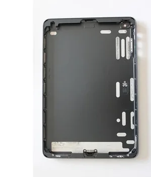 Dla Ipad mini 1 A1432 A1455 tylna pokrywa baterii etui WIFI /3G wersja jest (srebrny, szary, czarny)