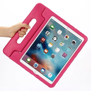 Dla Ipad Pro 12.9 Case Kids Shock Proof EVA Cover for Ipad Pro 12.9 Calowy 2017 2016 Handle Stand Case for Kids Child Shockproof