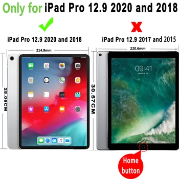 Dla iPad Pro 12.9 etui klawiatura iPad Pro 12.9 2018 2020 3-e 4 generacja angielski, rosyjski, hiszpański, koreański Klawiatura Mysz etui