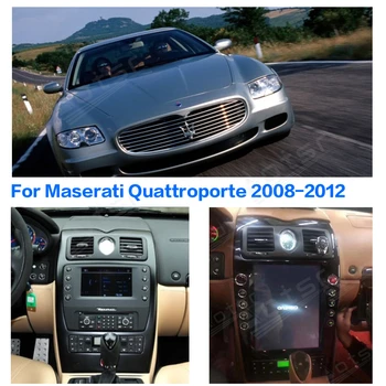 Dla Maserati Quattroporte Android Multimedia 2004-2012 Tesla Screen Car Radio GPS Navigation Video Player Carplay PX6 Stereo