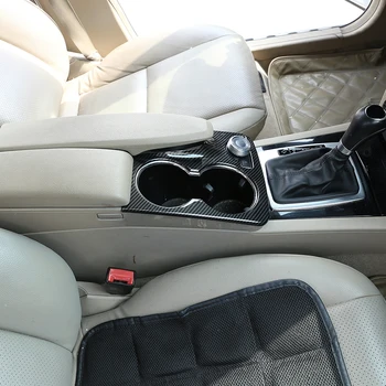 Dla Mercedes Benz GLK X204 2008-wnętrze samochodu ABS konsola, uchwyt na kubek wody ramka pokrywa wykończenie akcesoria