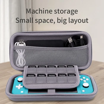 Dla Nintend Switch Lite torba do przechowywania ochronna przenoszenie przenośny futerał na Nintendo Switch Mini Travel Case NS peryferia