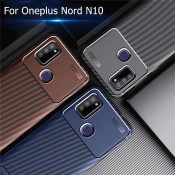 Dla Oneplus Nord N10 Case gumowe etui silikon ochronny futerał do Oneplus Nord N10 etui dla Oneplus Nord N10 5G N100