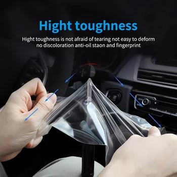 Dla Range Rover Evoque wnętrze samochodu deska rozdzielcza ochraniacz ekranu deska rozdzielcza membrana ochronna folia TPU akcesoria samochodowe