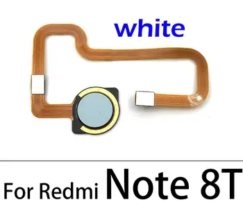 Dla Xiaomi Redmi Note 8 8T Pro Home Button Fingerprint Connection Flex Cable ribbon dla Xiaomi Redmi Note 8 Pro
