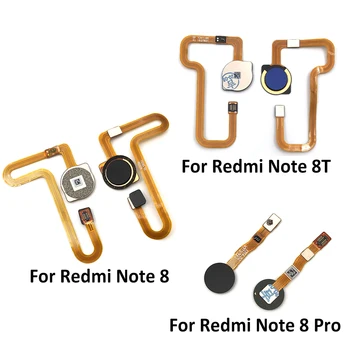 Dla Xiaomi Redmi Note 8 8T Pro Home Button Fingerprint Connection Flex Cable ribbon dla Xiaomi Redmi Note 8 Pro