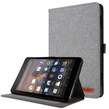 Do Amazon Fire HD 8 Plus Case 2020 Cowboy Flip Stand Tablet Cover For Amazon Kindle Fire HD8 Plus 2020 10th Case + folia