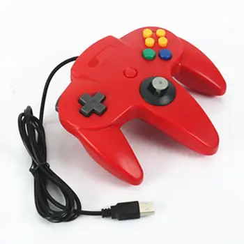 Do N64 USB wifi ABS kontroler gamepad PC komputer gry joystick joystick do gier uchwyt do Windows7/8/10/Vista/Mac
