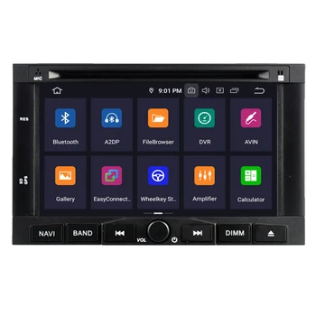 Do Peugeot 3008 5008 Partner Berlingo Android 10 Radio samochodowy odtwarzacz DVD, radio stereo nawigacja GPS system multimedialny