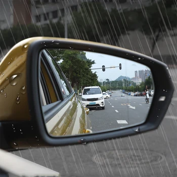 Do Volkswagen Polo Mk6 AW Virtus Sedan 2018-2020 Car Anti Fog Car Window Clear Film Car kamera wsteczna Mirror Film Wodoodporny Sticker
