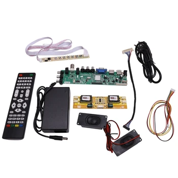 DS.D3663LUA.A81 DVB-T2/T/C Digital TV 15-32-calowy uniwersalny telewizor LCD, kontroler sterownik karty 30Pin 2Ch,8-bitowy(EU Plug)